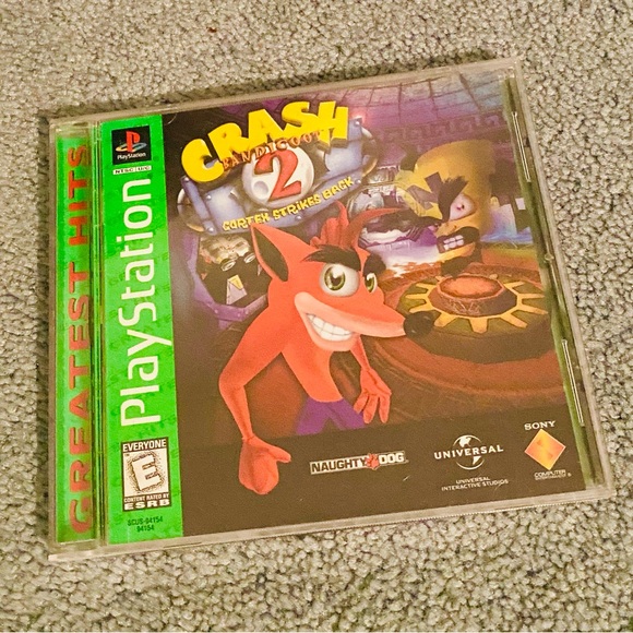 ~Crash Bandicoot 2 Cortex Strikes Back~ PS1 - Picture 1 of 3
